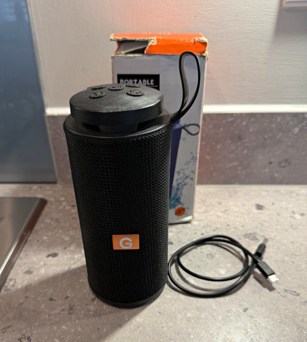 Black cylindrical portable - cylindrical,